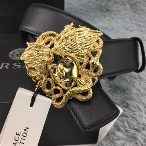 versace medusa snakes belt|Versace belt size chart.